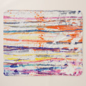 Verspreide verf op witte achtergrondverf, kunst, f sherpa deken (Voorkant (horizontaal))