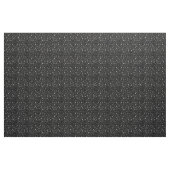 Verspreide zwarte en witte sterren stof (Yard (91,4 cm))