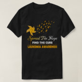 VERSPREIDEN VAN HET BEWUSTMAKING VAN HOPE LEUKEMIA T-SHIRT (Design voorkant)
