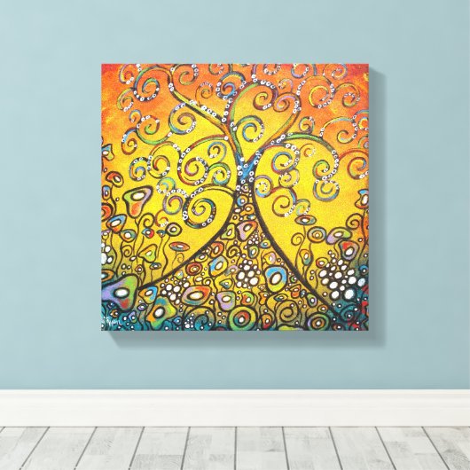 Verspreiding Hope Wrapped Canvas (Insitu (Houten vloer))