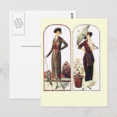 Verspreiding in de tuin briefkaart (Voorkant / Achterkant)