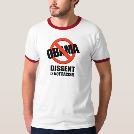 Verspreiding is geen racisme t-shirt (Voorkant)