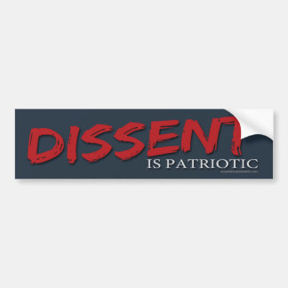 Verspreiding is patriottisch bumpersticker