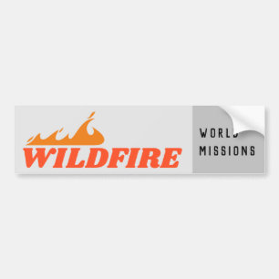 verspreiding van brand bumpersticker