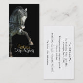 Verspreiding van de hoge steppevakkerij visitekaartje (Voorkant / Achterkant)