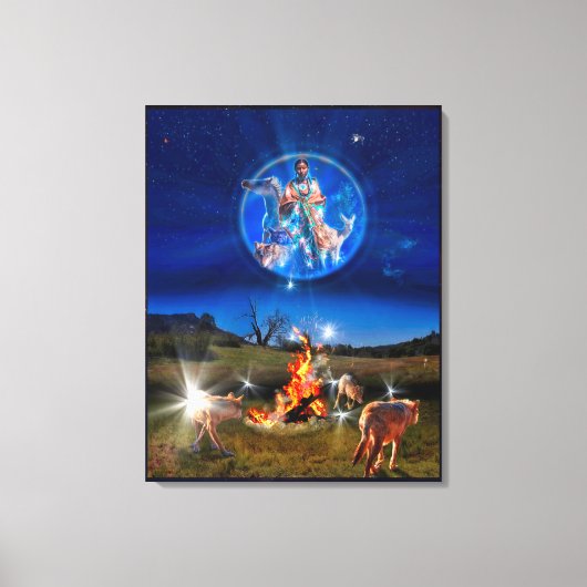 VERSPREIDING VAN DE VREDE NATIES CANVAS AFDRUK (Voorkant)