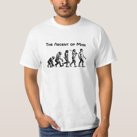Verspreiding van het T-shirt van het Man (Voorkant)