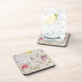 Verspreiding van kleurrijke Tiny Seashells Bier Onderzetter (Rechterzijde)