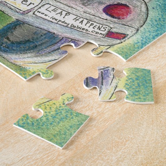 VERSPREIDING VAN LEAP JAARDAGBEWUSTMAKING LEGPUZZEL (Zijkant)