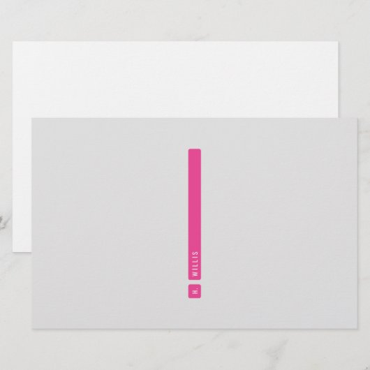 Verspreidingsborden Briefpapier (Voorkant / Achterkant)