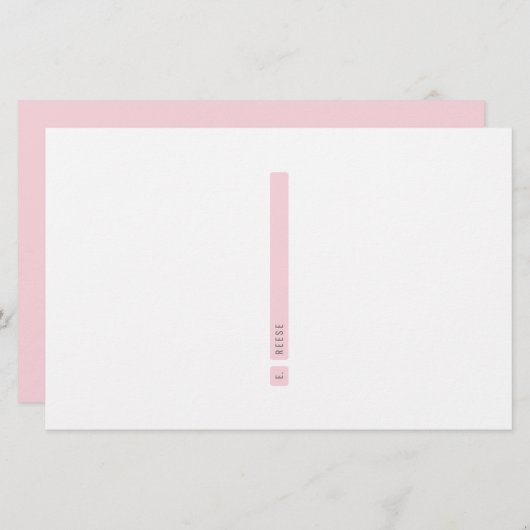 Verspreidingsborden Briefpapier (Voorkant / Achterkant)