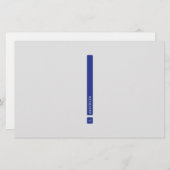 Verspreidingsborden Briefpapier (Voorkant / Achterkant)