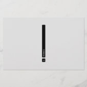 Verspreidingsborden Briefpapier (Voorkant)