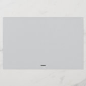 Verspreidingsborden Briefpapier (Achterkant)