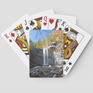 Verspreidingskaarten voor watervallen pokerkaarten