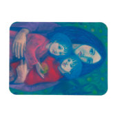 Versprookje voor de bedtijd, moeder en kinder moed magneet (Horizontaal)