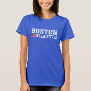  verst BOSTON STRONG U.S. Vlag T-shirt