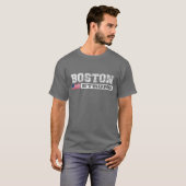 verst BOSTON STRONG U.S. Vlag T-shirt (Voorkant volledig)