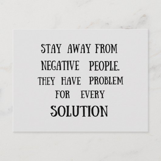 verstandig gezegde over het leven briefkaart (Voorkant)