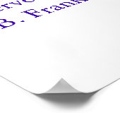 Verstandige Gezegden Poster (Hoek)