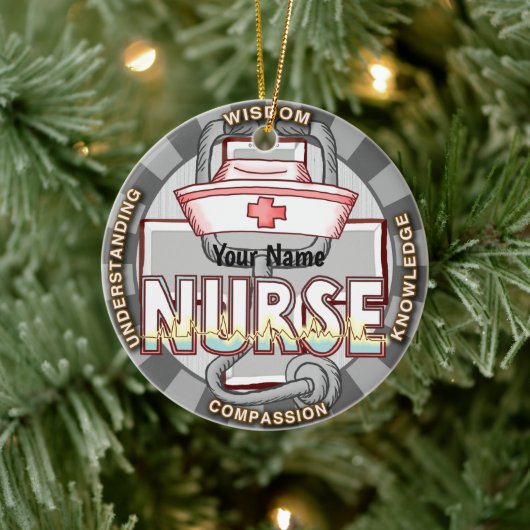 Verstandverpleegkundige Keramisch Ornament (Boom)