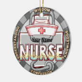Verstandverpleegkundige Keramisch Ornament (Links)
