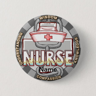 Verstandverpleegkundige Ronde Button 5,7 Cm