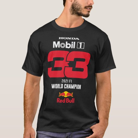 VERSTAPPEN RBR 2021 CHAMPION Classic T-Shirt (Voorkant)