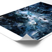 verstedelijkt cyberfunk-chaotische afmetingen poster (Hoek)