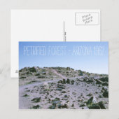 Versteend bos Arizona 1962 Briefkaart (Voorkant / Achterkant)