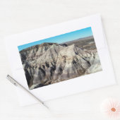 Versteend Bos Blauw Mesa Badlands Woestijn Foto Rechthoekige Sticker (Envelop)