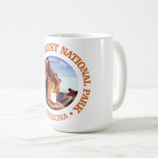 Versteend bos (NP2) Koffiemok (Voorkant rechts)