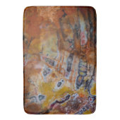 Versteend Hout Bruin Badmat (Voorkant Verticaal)