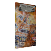 Versteend Hout Bruin Mini Klembord (Schuin)