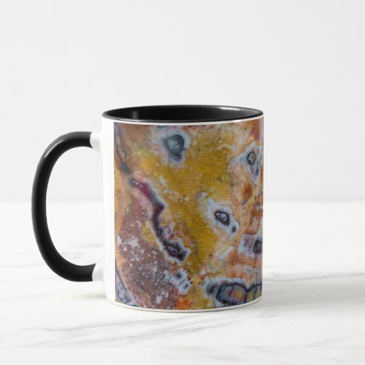 Versteend Hout Bruin Mok (Links)