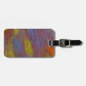 Versteend Hout Close-Up Bagagelabel (Voorkant horizontaal)