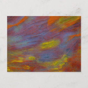 Versteend Hout Close-Up Briefkaart