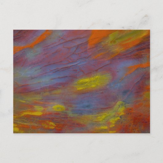 Versteend Hout Close-Up Briefkaart (Voorkant)