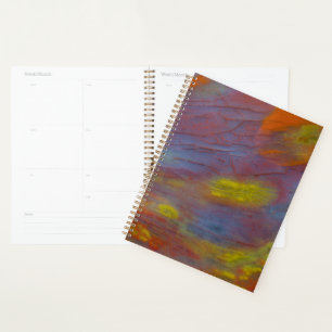 Versteend Hout Close-Up Planner