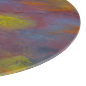 Versteend Hout Close-Up Snijplank (Hoek)