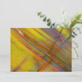 Versteend hout geel kaart (Staand voorkant)