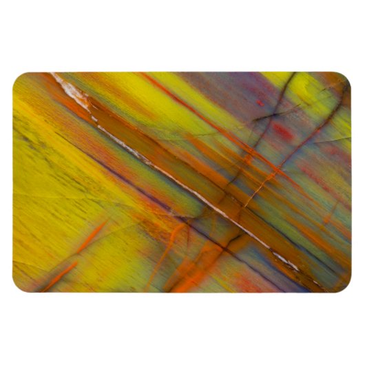 Versteend hout geel magneet (Horizontaal)