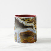 Versteend Hout Met Kristallen Mok (Midden)