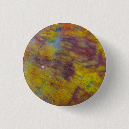 Versteend Hout Ronde Button 3,2 Cm (Voorkant)