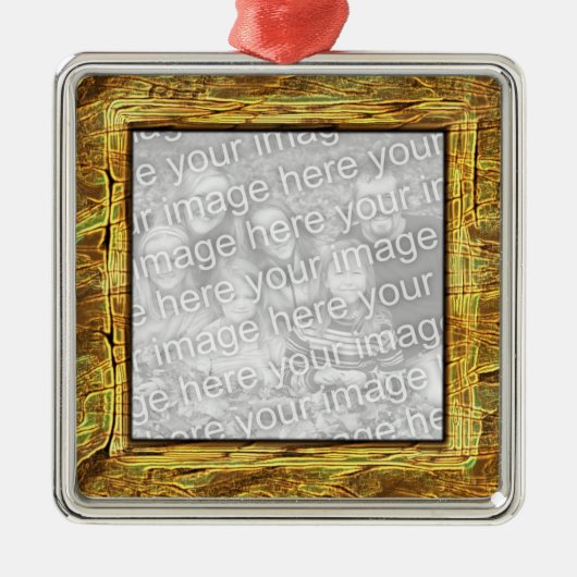 Versteend Houten Lijst Ornament (Voorkant)