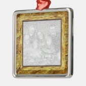 Versteend Houten Lijst Ornament (Links)