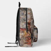 Versteend houten rots rugzak (Links)