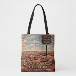 Versteend Woud Arizona Eeuwfeest 1926-2026 Tote Bag