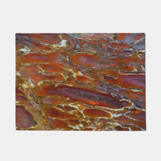 Versteende dinosaurusbot deurmat (Voorkant)