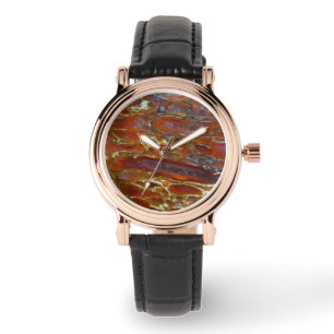 Versteende dinosaurusbot horloge